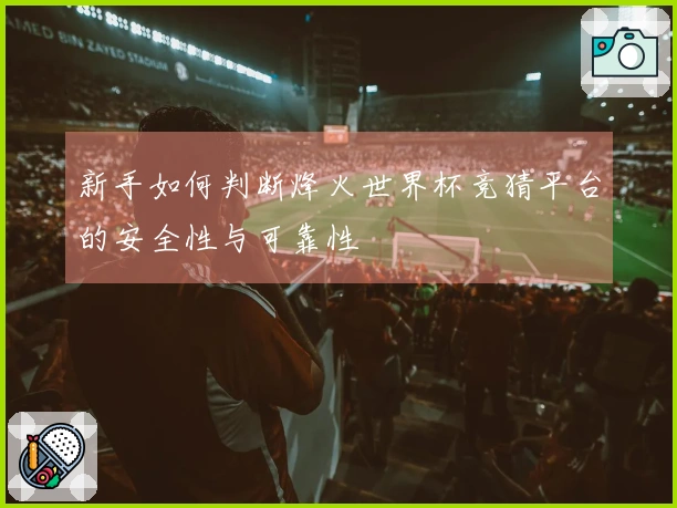 新手如何判断烽火世界杯竞猜平台的安全性与可靠性