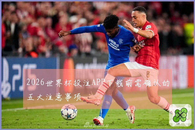 2026世界杯投注APP下载前需确认的五大注意事项